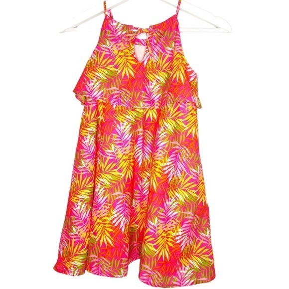 Tommy Bahama Summer Tropical‎ Print Halter Dress Size 7 - Picture 1 of 7